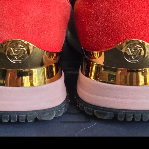 Louis Vuitton Suede Calfskin Run Away Sneakers - Picture 5 of 7